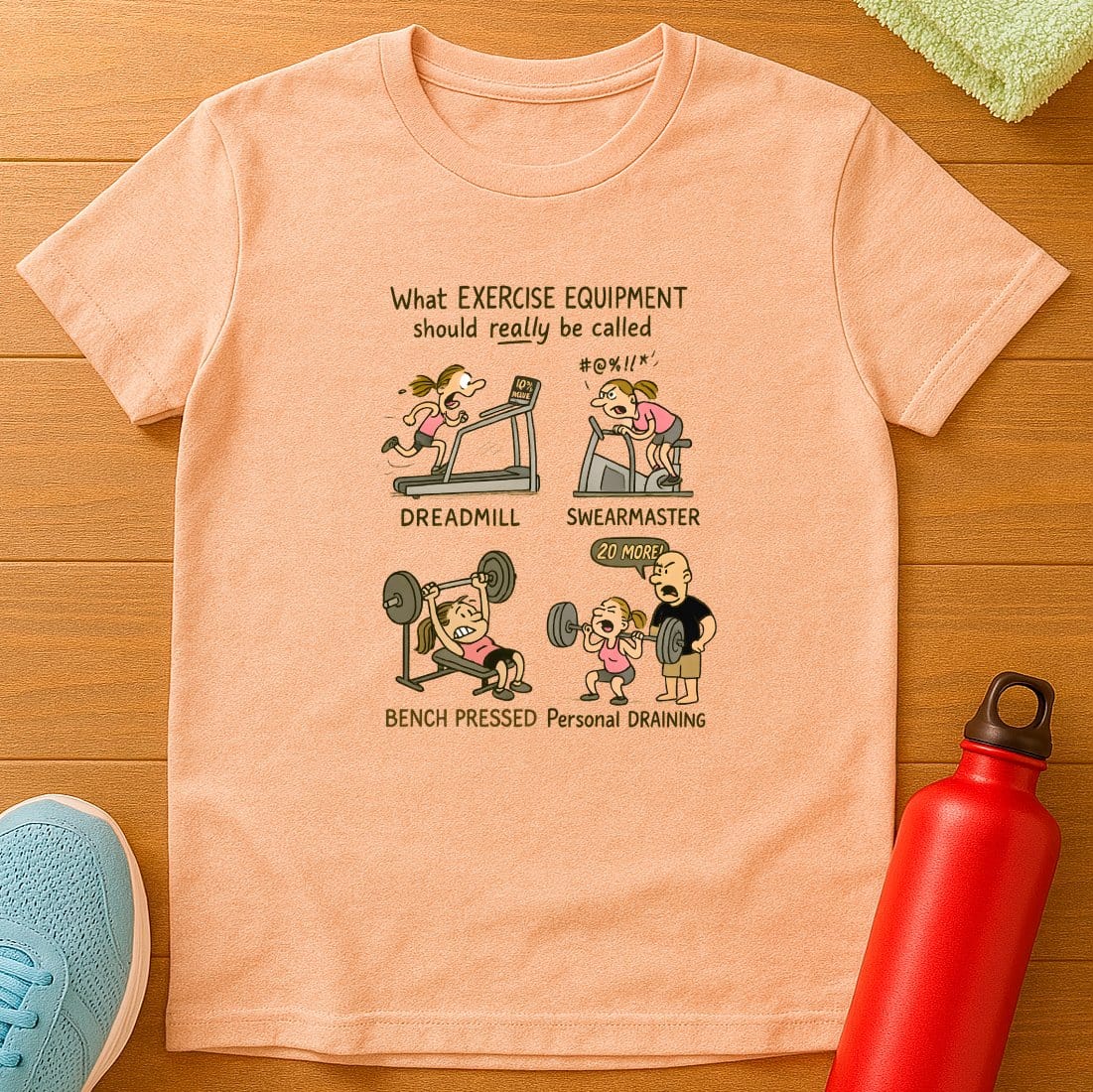 Exercise Equipment T-Shirt