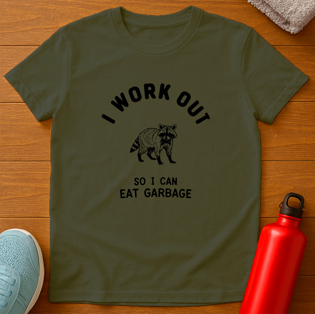 Garbage Work Out T-Shirt