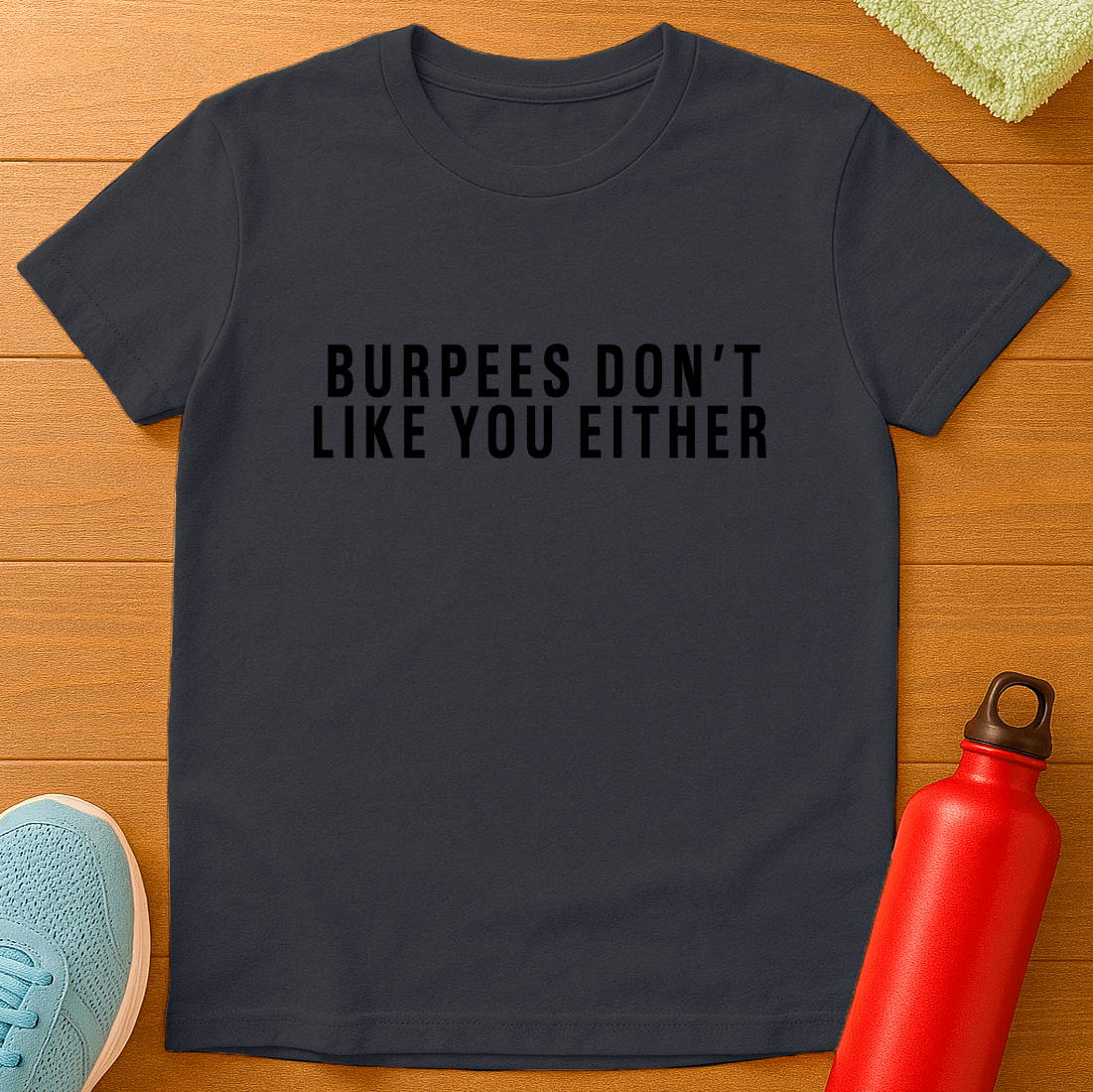 Burpees Don't Like You Either Fitness Motivational product