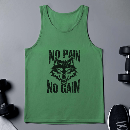Pain Gain Wolf Tank Top