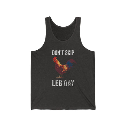Leg Day Chicken Tank Top
