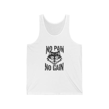 Pain Gain Wolf Tank Top
