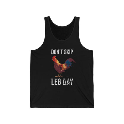 Leg Day Chicken Tank Top