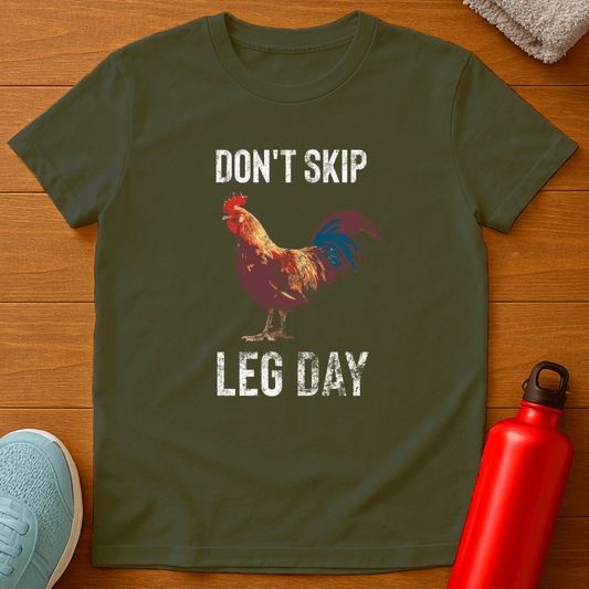 Leg Day Chicken T-Shirt