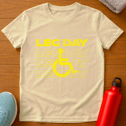 LEG DAY (Wheelchair) T-Shirt