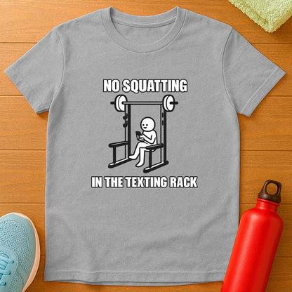 B&W Texting Rack T-Shirt