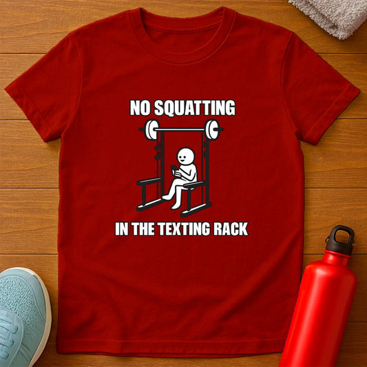 B&W Texting Rack T-Shirt