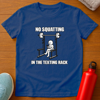 B&W Texting Rack T-Shirt