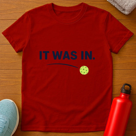 Pickleball In T-Shirt