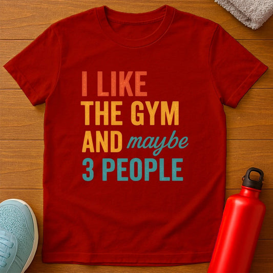 Gym & 3 People T-Shirt