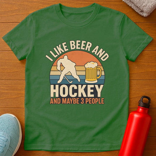 Hockey 3 People T-Shirt