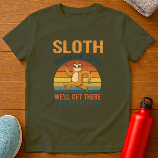 Sloth Running Team T-Shirt