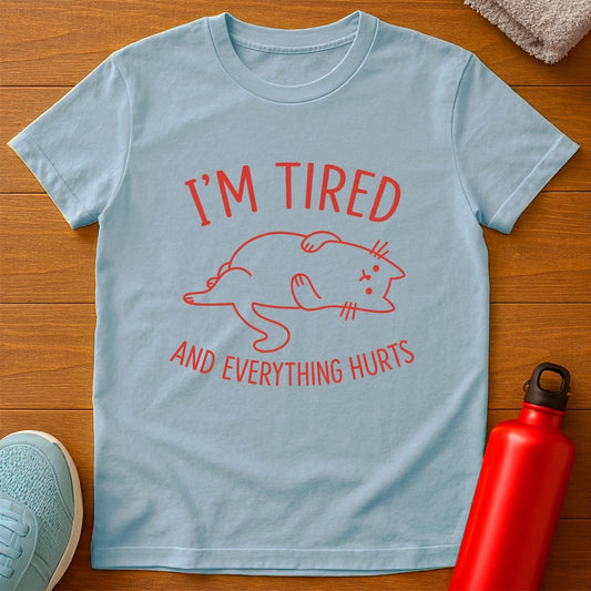 Tired Cat T-Shirt