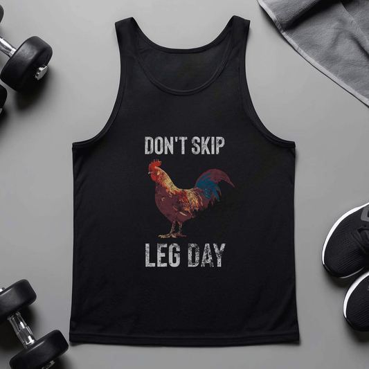 Leg Day Chicken Tank Top
