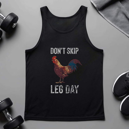 Leg Day Chicken Tank Top