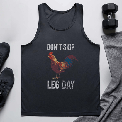 Leg Day Chicken Tank Top
