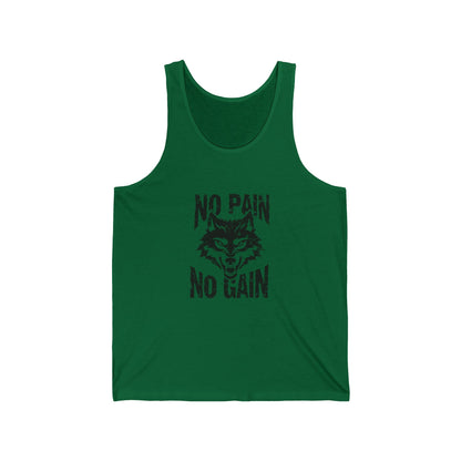 Pain Gain Wolf Tank Top
