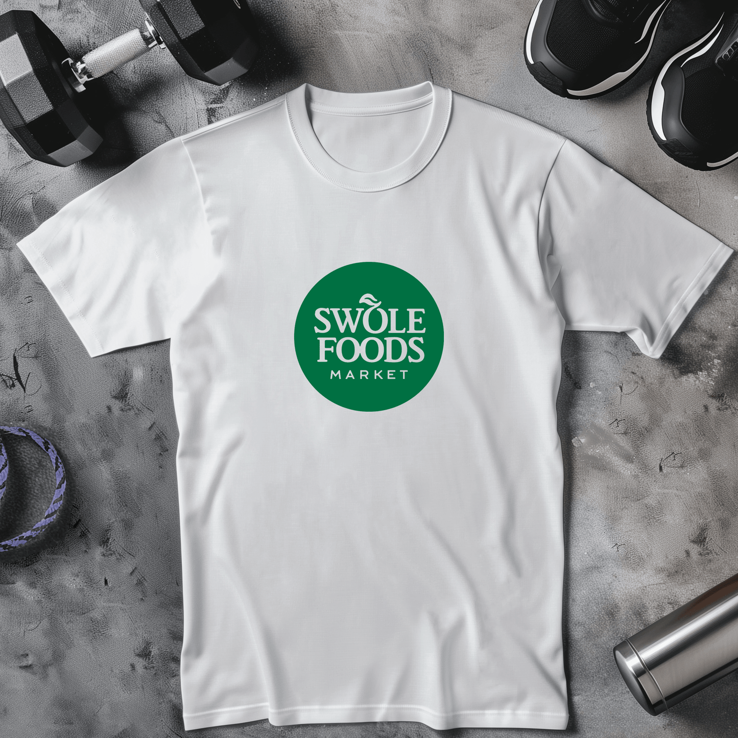 SWOLE FOODS (circle) T-Shirt